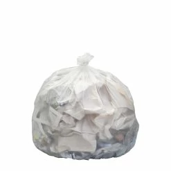 New 🤩 Westcraft 40 x 46 in. 1 mil 45 gal Trash Can Liner in Clear (Case of 150) 👏