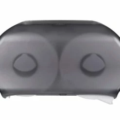 Discount 🔔 Westcraft Polystyrene Dual Roll JRT Dispenser in Translucent Black 🔥