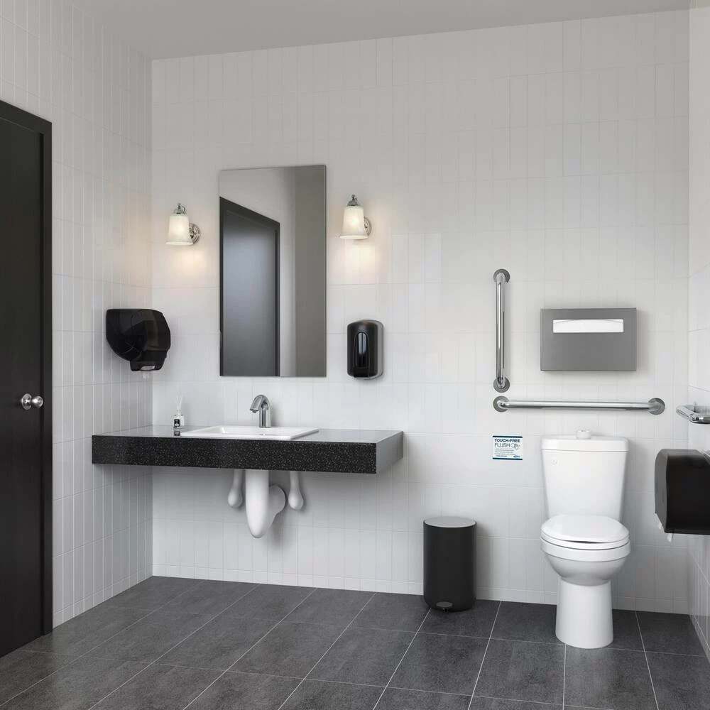 Cheap π Westcraft Polystyrene HRT Push Bar Dispenser in Translucent Black β - Image 2