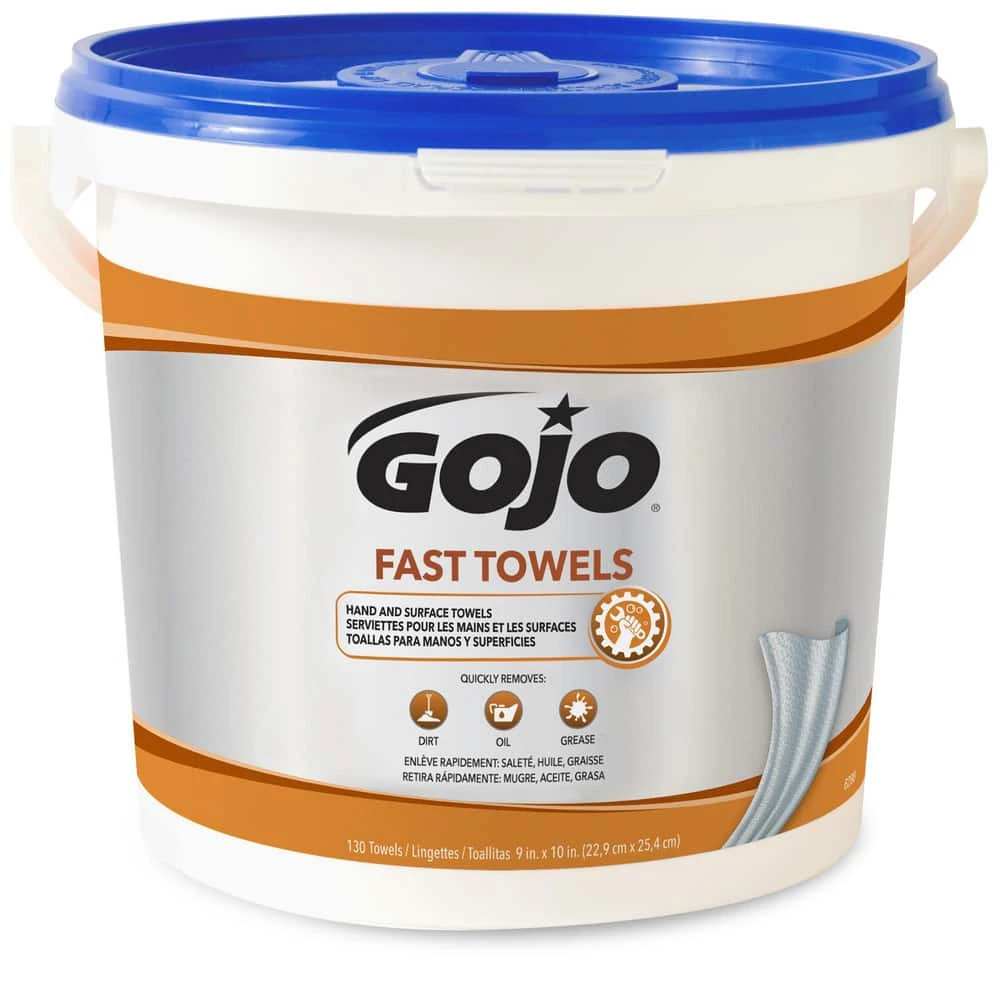 Budget 🥰 GOJO Fast Towels 130-Bucket Fast Head Hand Towel 🛒