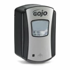 Wholesale ❤️ GOJO LTX™ 700ml Touch-Free Soap Dispenser in Black and Polished Chrome 🌟