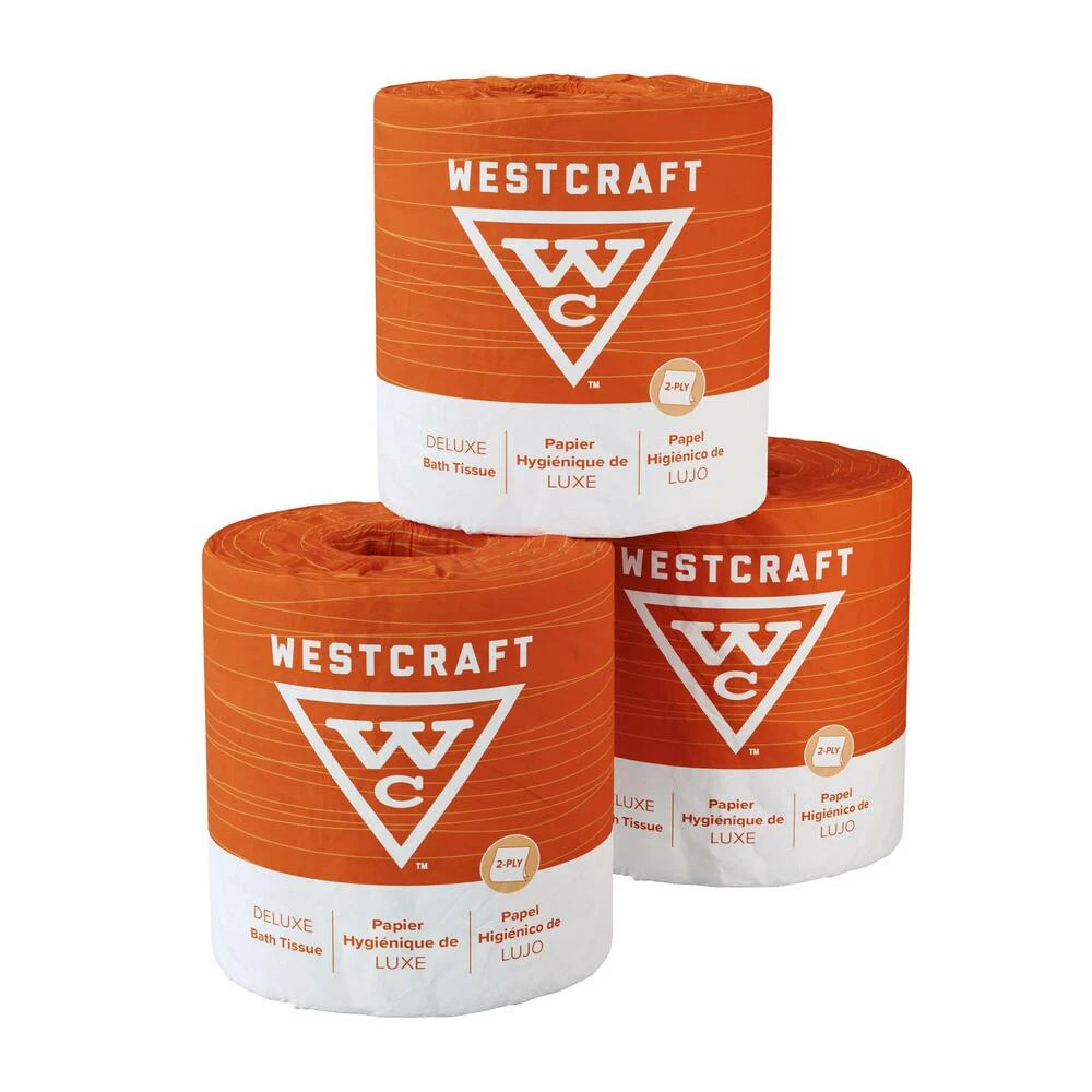 Promo 𧨠Westcraft 2 PLY DELUXE BATH TISSUE 80/CA π - Image 4